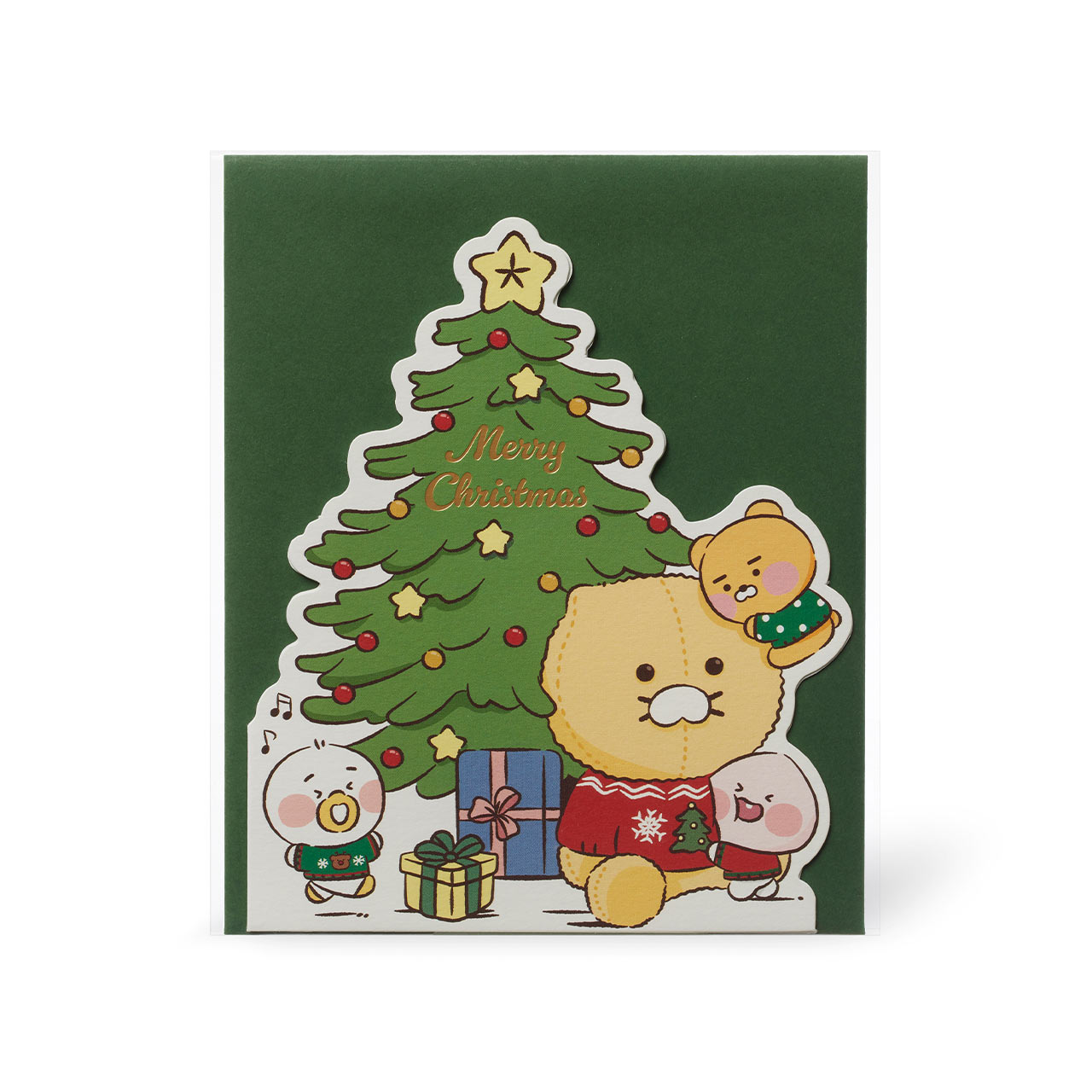 韓國 KAKAO FRIENDS - 聖誕樹聖誕卡