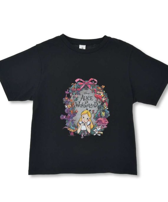 愛麗絲 短袖T恤 DISNEY ALICE IN WONDERLAND 75TH ANNIVERSARY