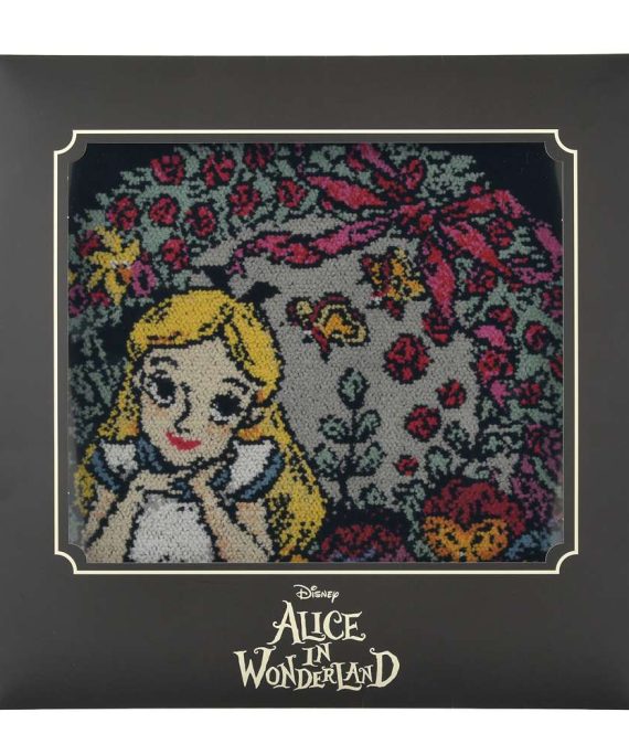 愛麗絲迷你毛巾 DISNEY ALICE IN WONDERLAND 75TH ANNIVERSARY