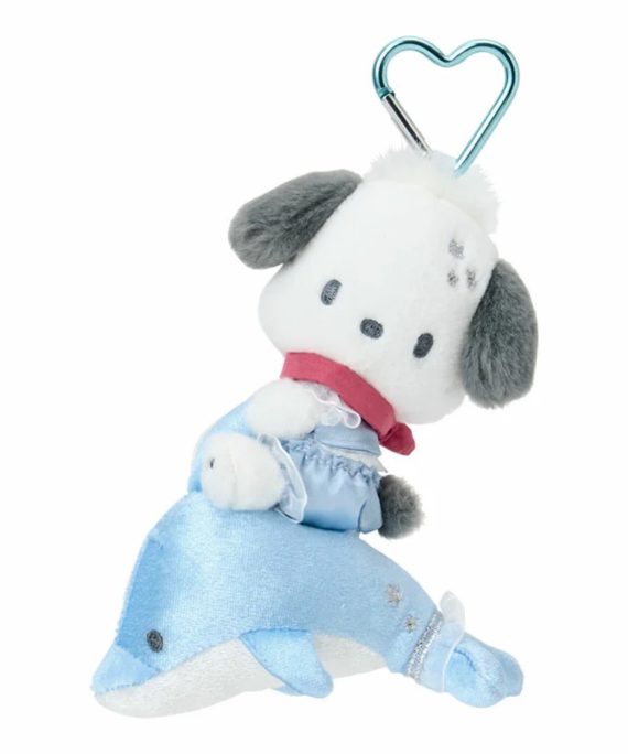 Pochacco（閃亮海豚）公仔匙扣