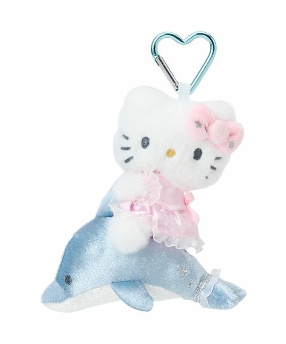 Hello Kitty（閃亮海豚）公仔匙扣
