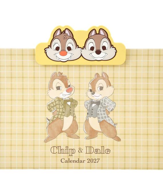 Chip and Dale 掛牆日曆CALENDAR ＆ ORGANIZER 2027