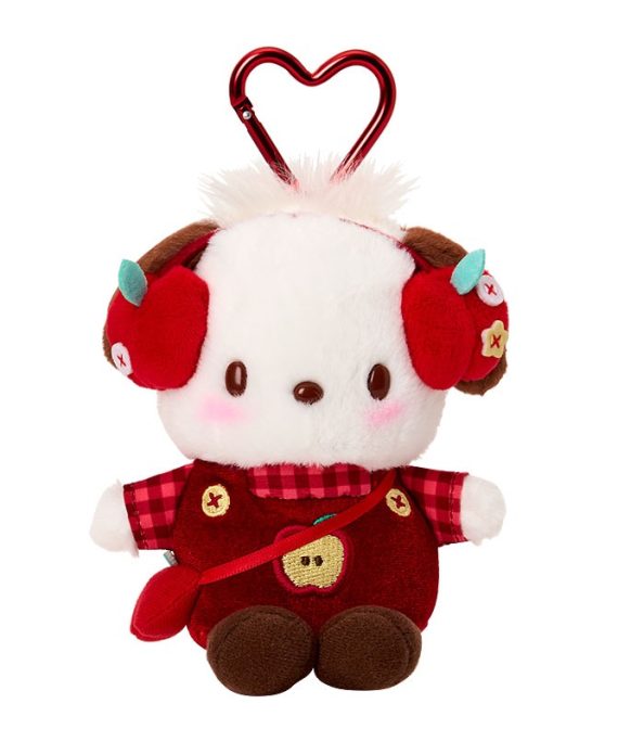Pochacco（秋天的蘋果）公仔匙扣