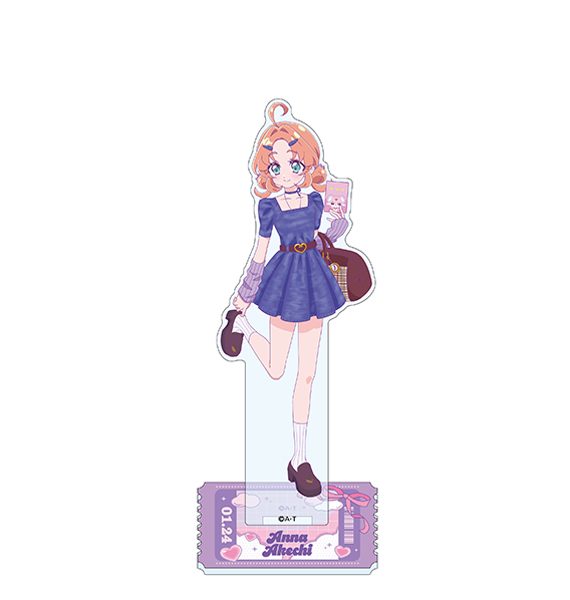 《名偵探光之美少女！》【PRECURE ALL STARS】PRECURE TRAVEL！ 亞克力支架 明智安娜