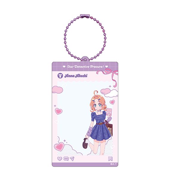 《名偵探光之美少女》【PRECURE ALL STARS】PRECURE TRAVEL！ 亞克力鑰匙扣 明智安娜