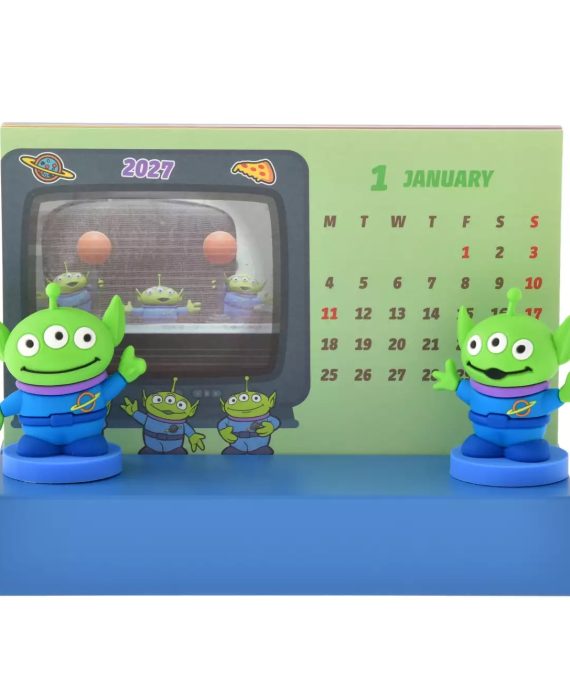 玩具總動員 桌面日曆 附人物 CALENDAR & ORGANIZER 2027